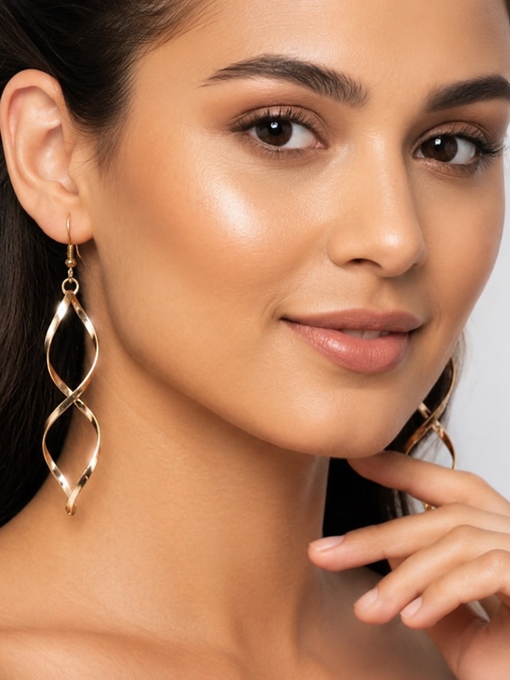 Dangle Drop Earrings Golden - Womens Jewelry